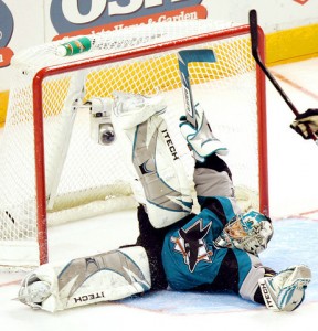 nabby Fans of SKA St. Petersburg hope Evgeni Nabokov can make saves like this for them beginning this fall.