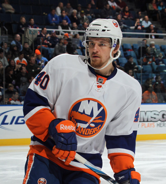 Michael Grabner of the New York Islanders Michael Grabner of the New York Islanders