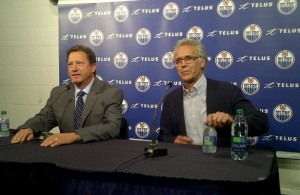 Steve Tambellini and Craig MacTavish