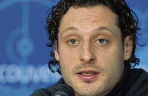 PK, MK, MEDIENKONFERENZ, TEAM SCHWEIZ, TEAM SWITZERLAND, TEAM SUISSE, NATIONALMANNSCHAFT, EISHOCKEY NATIONALMANNSCHAFT, HOCKEY SUR GLACE, OLYMPISCHE WINTERSPIELE, OLYMPISCHE WINTERSPIELE VANCOUVER 2010, WINTEROLYMPIADE VANCOUVER 2010, JEUX OLYMPIQUES, JEU
