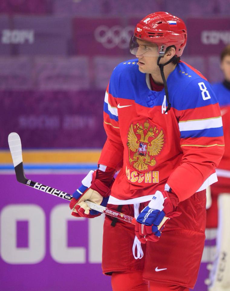 Alexander Ovechkin Sochi Olympics Gear 2014