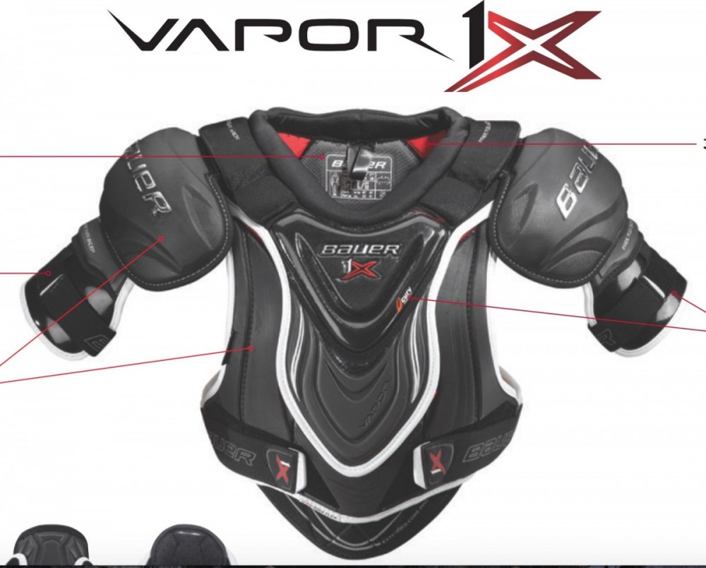 Bauer Vapor 1X Shoulder Pads Hockey World Blog