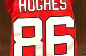 Jack Hughes Devils Jersey 86