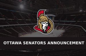 Ottawa Senators Announcement